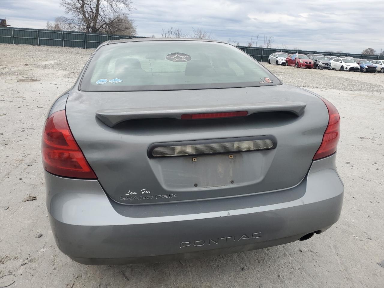 2008 Pontiac Grand Prix VIN 2G2WP552981171847 Copart auction photo, all over damage thumbnail 6
