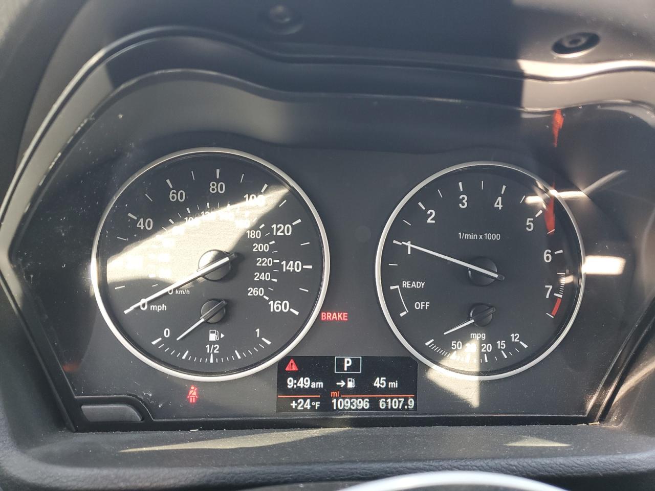 2018 BMW X1 VIN WBXHU7C33J5H44451 Copart auction photo, front end / side damage thumbnail 9