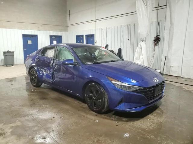 2021 Hyundai Elantra VIN 5NPLM4AG2MH044840 Copart auction photo, side damage thumbnail 13