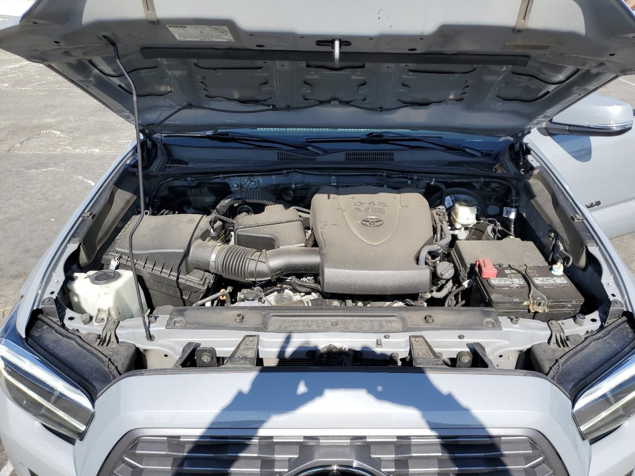2020 Toyota Tacoma VIN 3TMAZ5CN7LM139607 Copart auction photo, side / rear end damage thumbnail 11