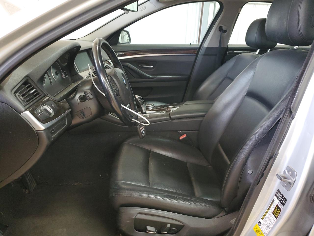 2015 BMW 5er VIN WBA5B1C51FD919789 Copart auction photo, side damage thumbnail 7
