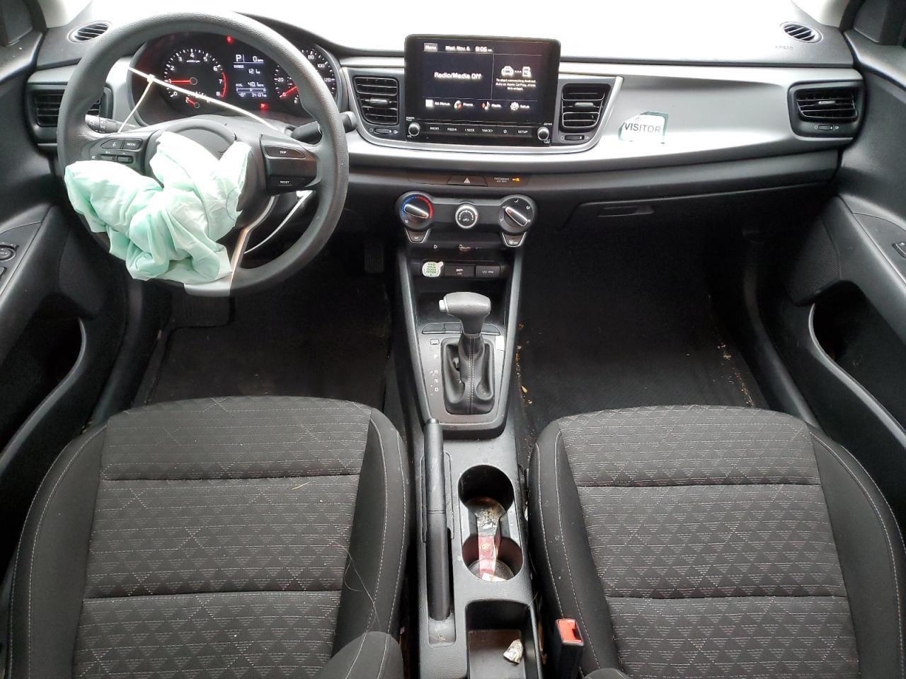 2023 KIA Rio VIN 3KPA24AD0PE545978 Copart auction photo, front end damage thumbnail 8