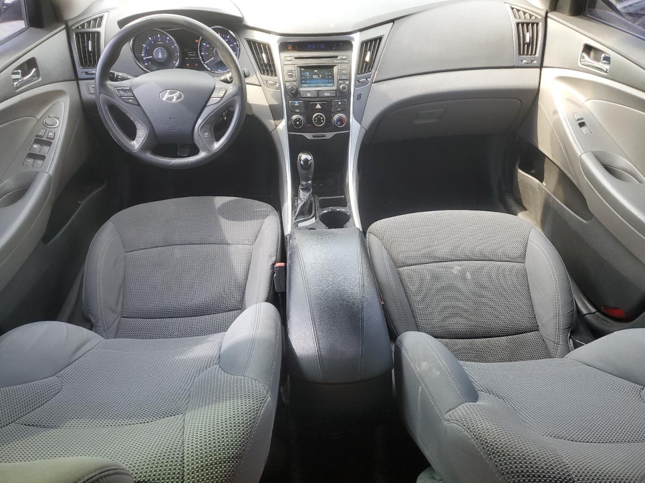 2014 Hyundai Sonata VIN 5NPEB4AC4EH816591 Copart auction photo, side / rear end damage thumbnail 8