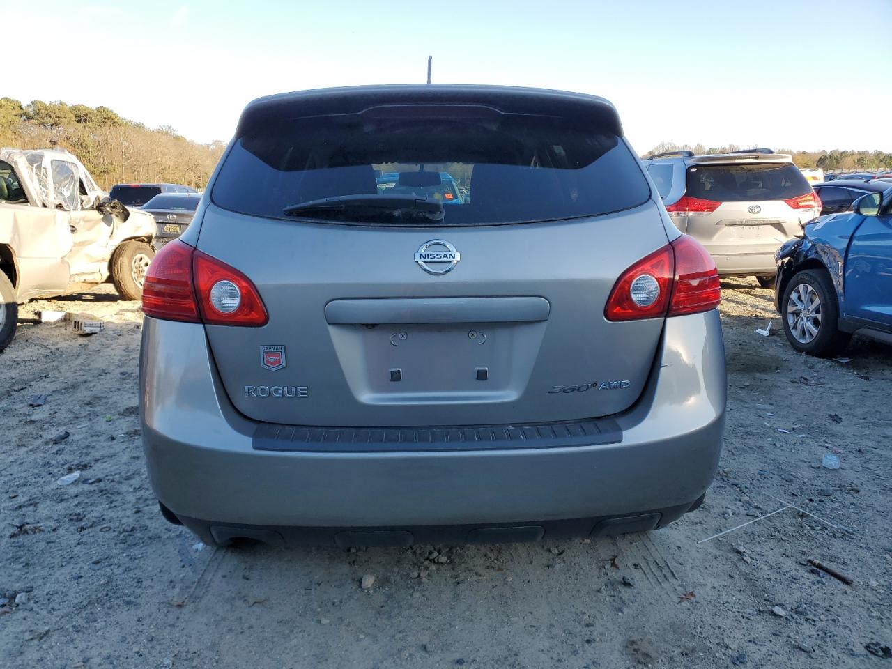 2010 Nissan Rogue VIN JN8AS5MV2AW139616 Copart auction photo, front end damage thumbnail 6