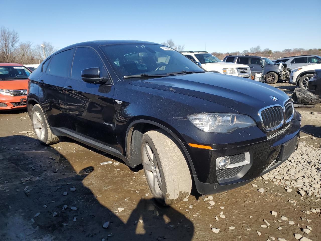 2014 BMW X6 VIN 5UXFG2C59E0C44070 Copart auction photo, front end damage thumbnail 4
