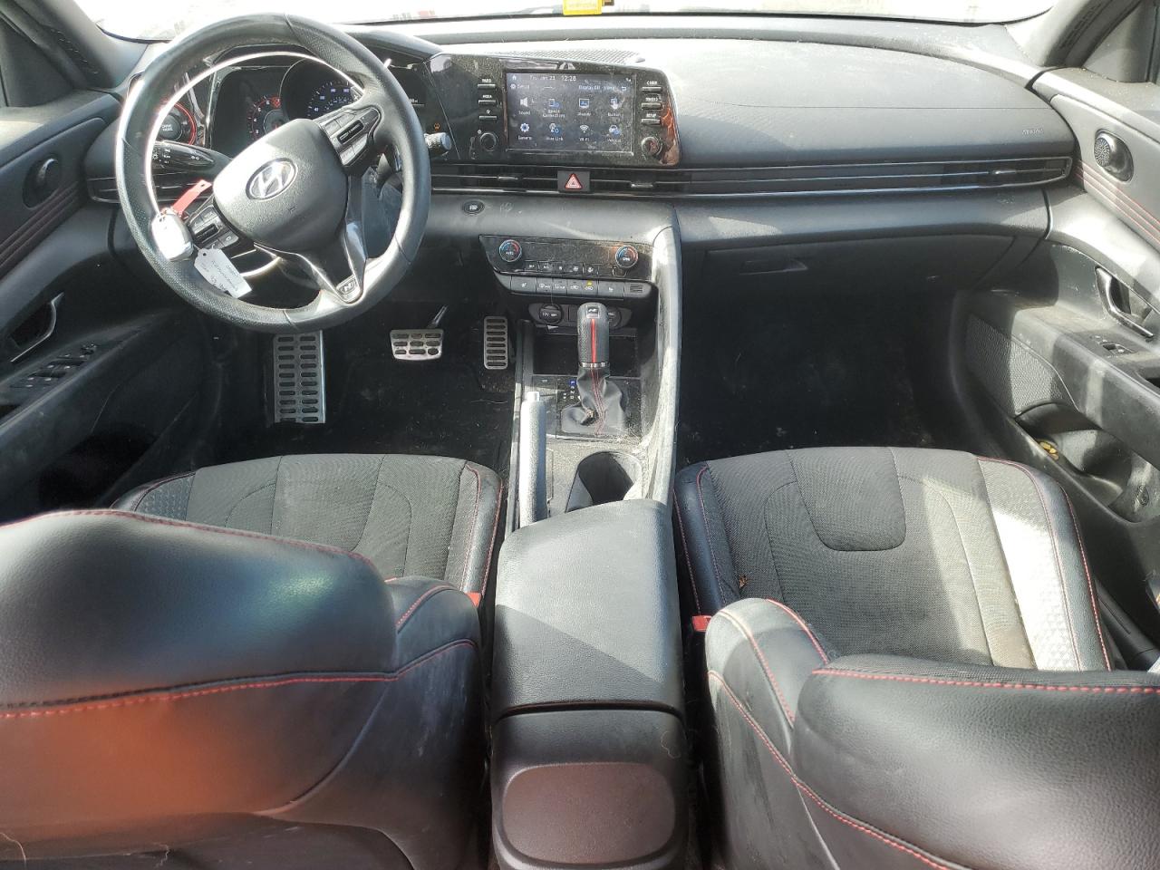 2022 Hyundai Elantra VIN KMHLR4AF6NU295050 Copart auction photo, rear end damage thumbnail 8