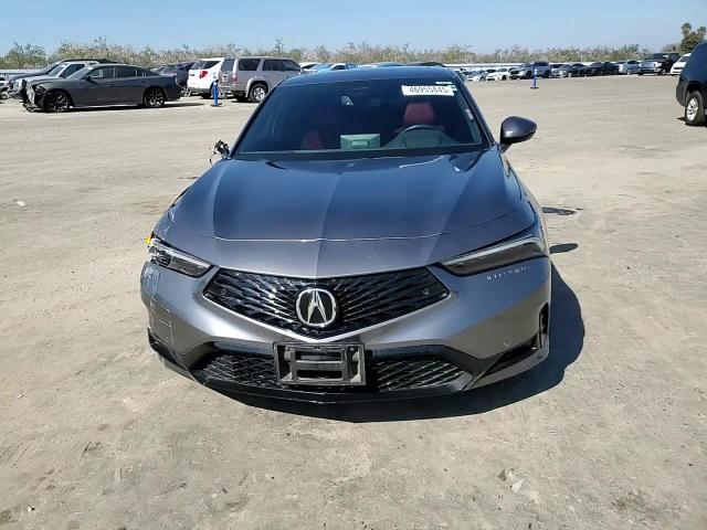 2024 Acura Integra VIN 19UDE4H60RA002858 Copart auction photo, front end / side damage thumbnail 11