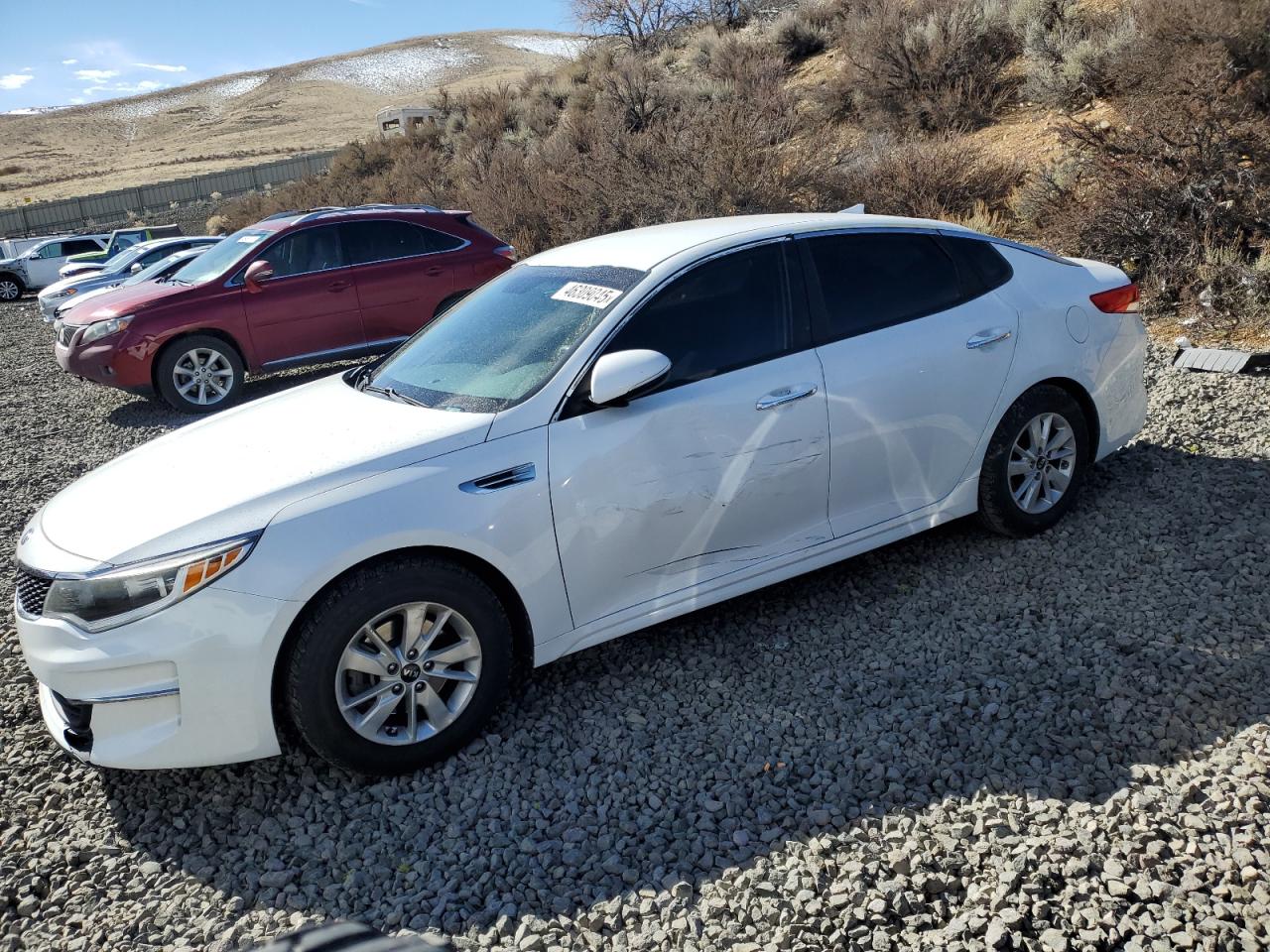 2016 KIA Optima VIN 5XXGT4L38GG063777