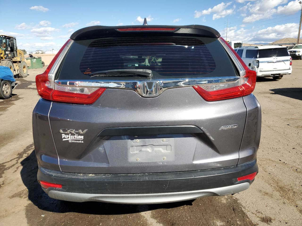 2018 Honda CR-V VIN 2HKRW6H33JH223709 Copart auction photo, front end damage thumbnail 6