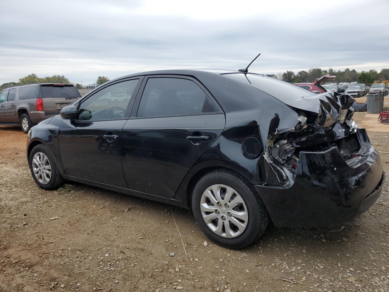 2013 KIA Forte VIN KNAFU4A22D5735106 Copart auction photo, rear end damage thumbnail 2