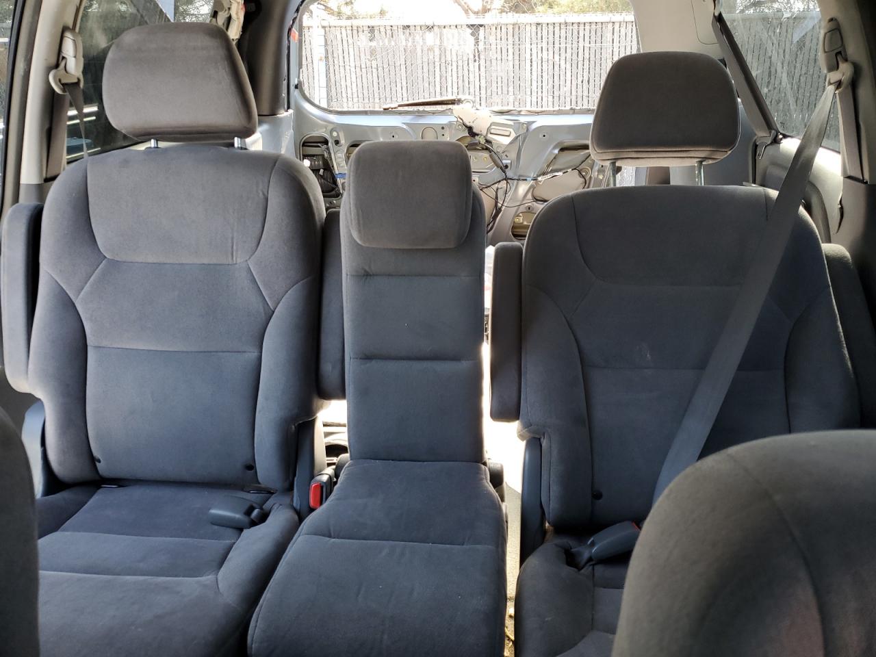 2006 Honda Odyssey VIN 5FNRL384X6B001190 Copart auction photo, rear end / hail damage thumbnail 10