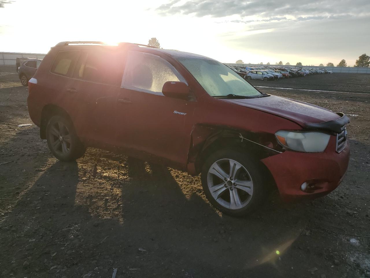 2008 Toyota Highlander VIN JTEES43A482108774 Copart auction photo, all over damage thumbnail 4