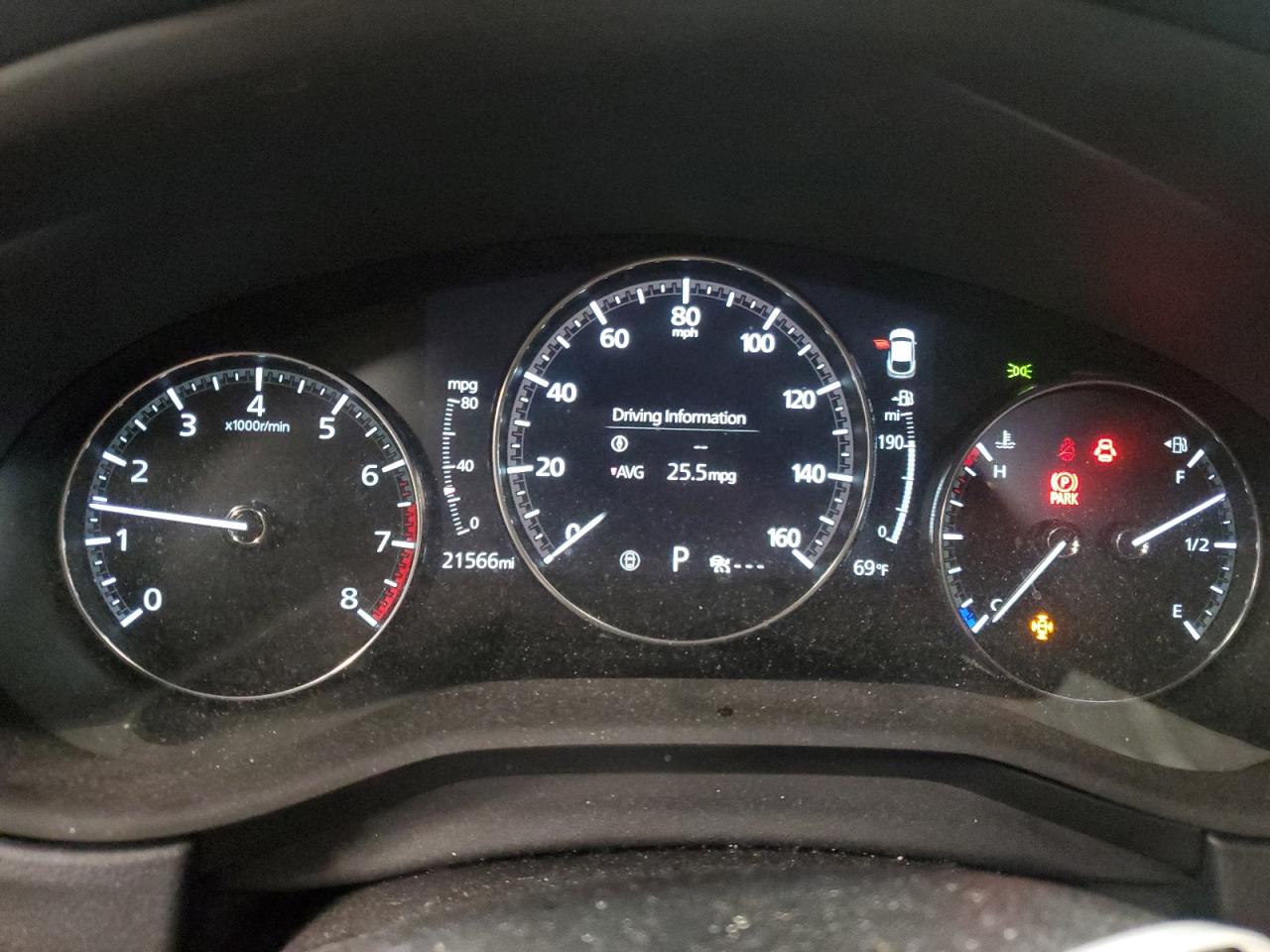 2021 Mazda CX-30 VIN 3MVDMBBL9MM254302 Copart auction photo, hail damage thumbnail 9
