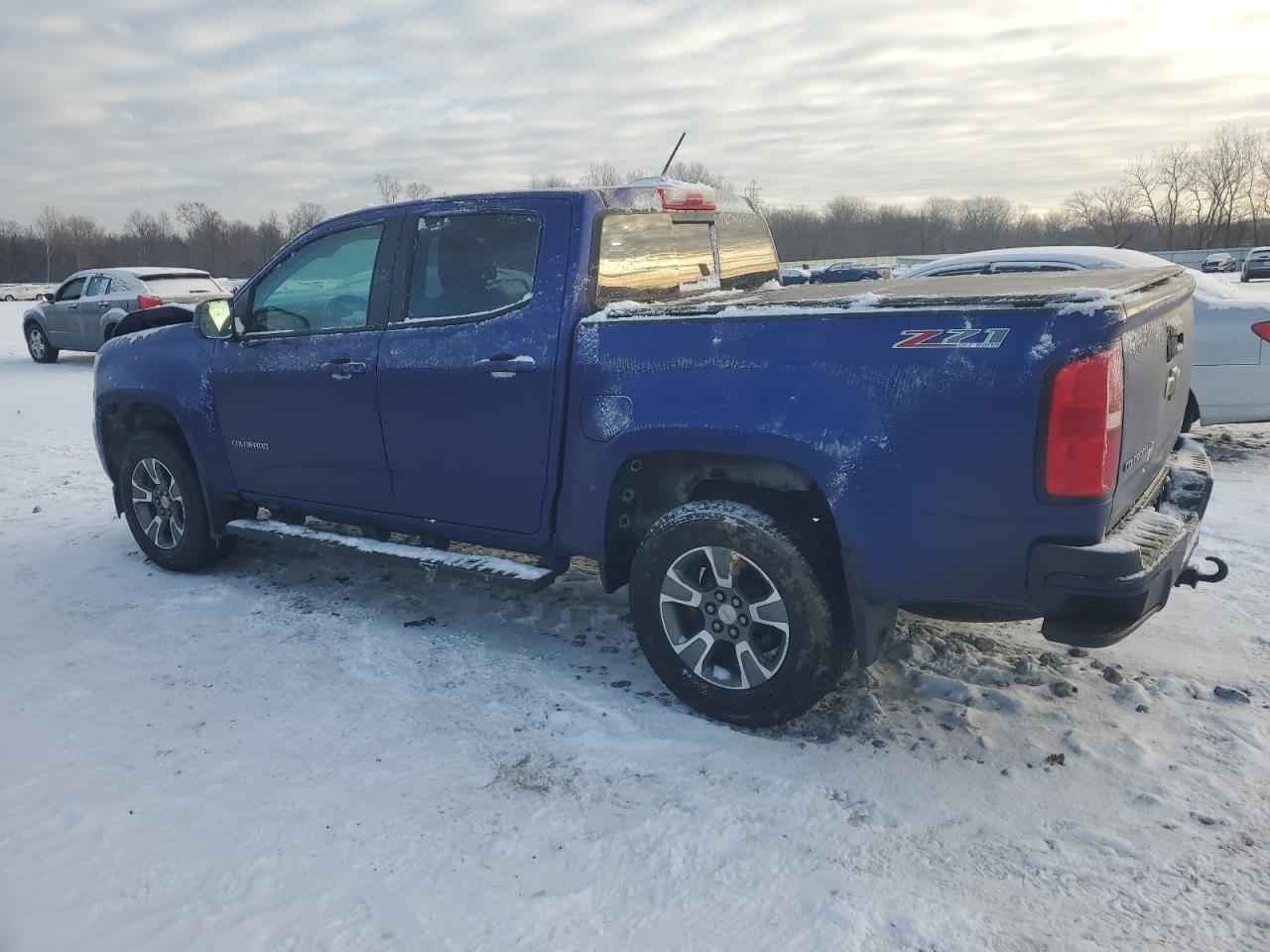 2017 Chevrolet Colorado VIN 1GCGTDEN7H1238757 Copart auction photo, front end damage thumbnail 2