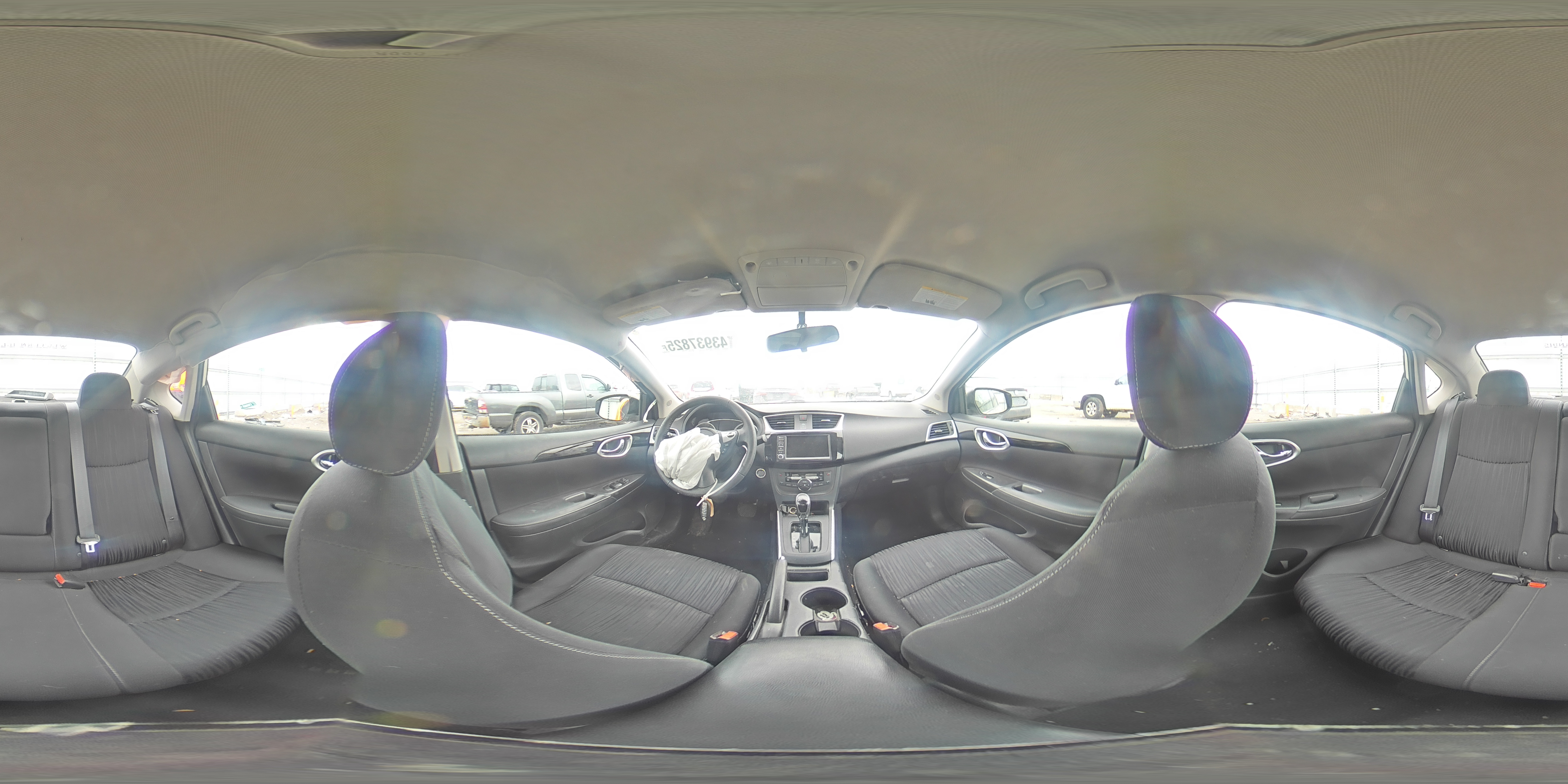 2019 Nissan Sentra VIN 3N1AB7APXKY266463 Copart auction photo, front end damage thumbnail 13