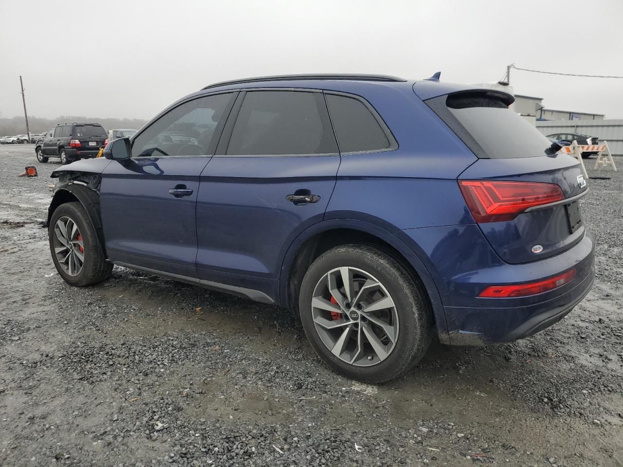 2021 Audi Q5 VIN WA1BAAFY2M2095528 Copart auction photo, front end damage thumbnail 2