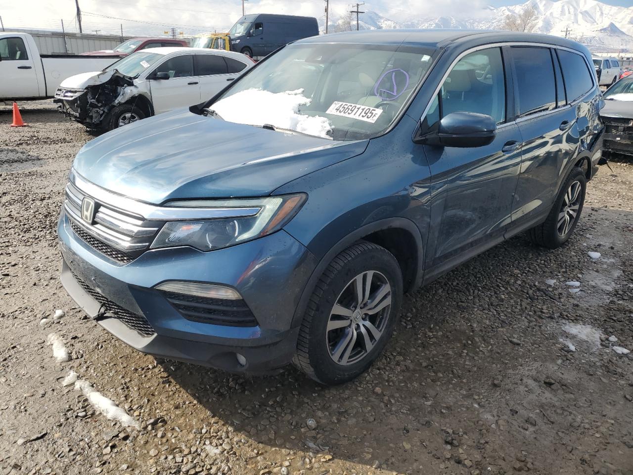 2016 Honda Pilot VIN 5FNYF6H43GB123850