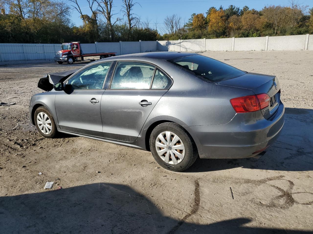 2014 Volkswagen Jetta VIN 3VW2K7AJ9EM249157 Copart auction photo, front end damage thumbnail 4