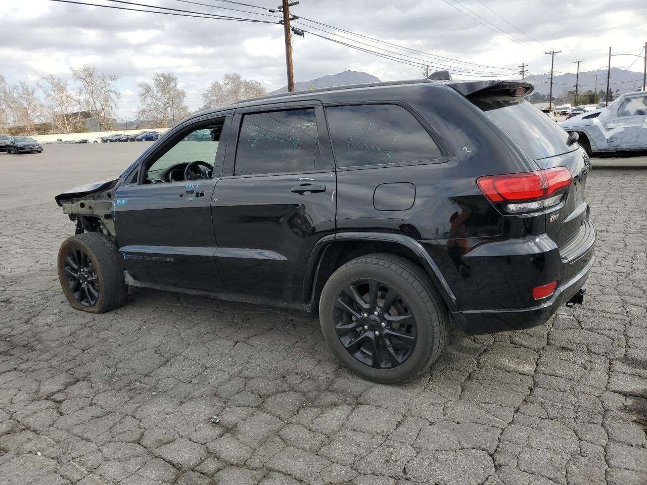 2018 Jeep Grand Cherokee VIN 1C4RJEAG6JC158775 Copart auction photo, front end / side damage thumbnail 2