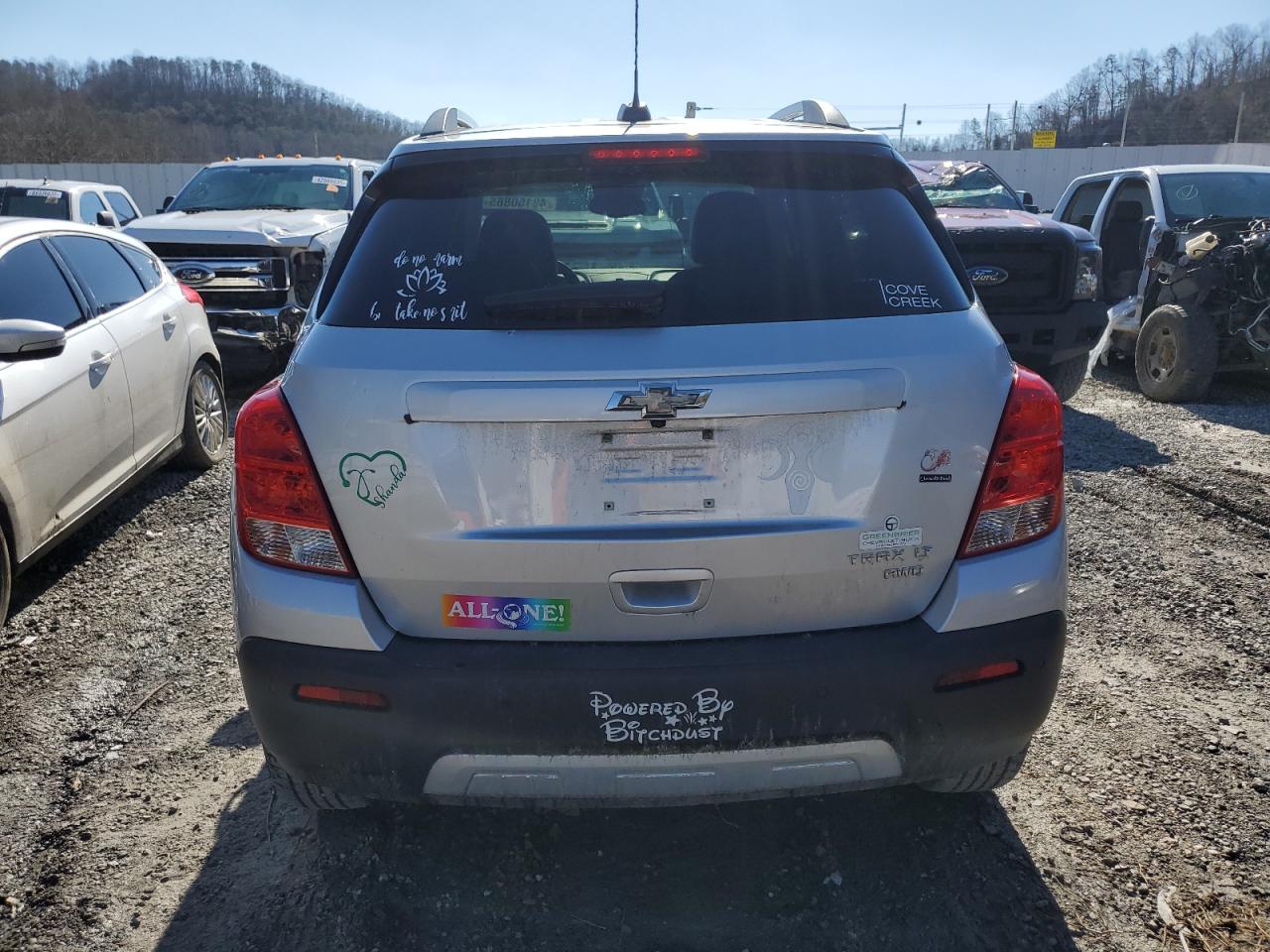 2016 Chevrolet Trax VIN 3GNCJPSB4GL262075 Copart auction photo, front end damage thumbnail 6