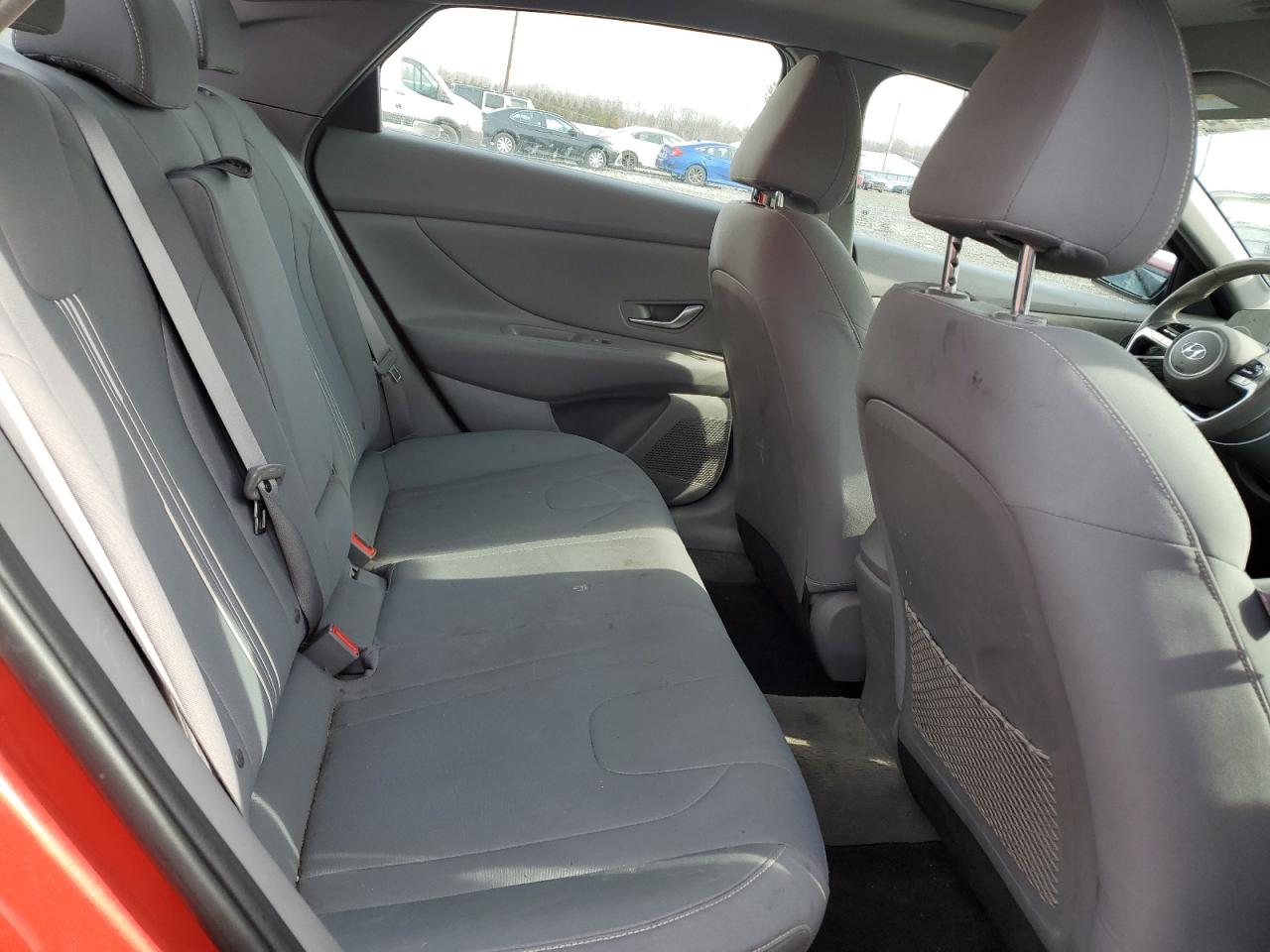2021 Hyundai Elantra VIN 5NPLN4AG7MH006405 Copart auction photo, rear end damage thumbnail 10