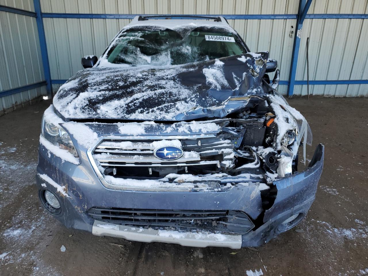 2017 Subaru Outback VIN 4S4BSENC0H3312361 Copart auction photo, front end damage thumbnail 5