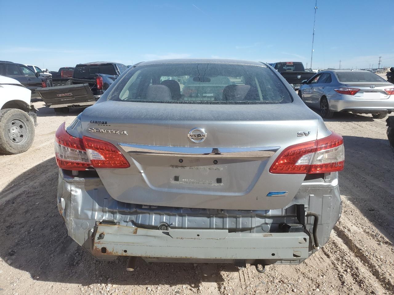 2014 Nissan Sentra VIN 3N1AB7AP5EY234041 Copart auction photo, all over damage thumbnail 6