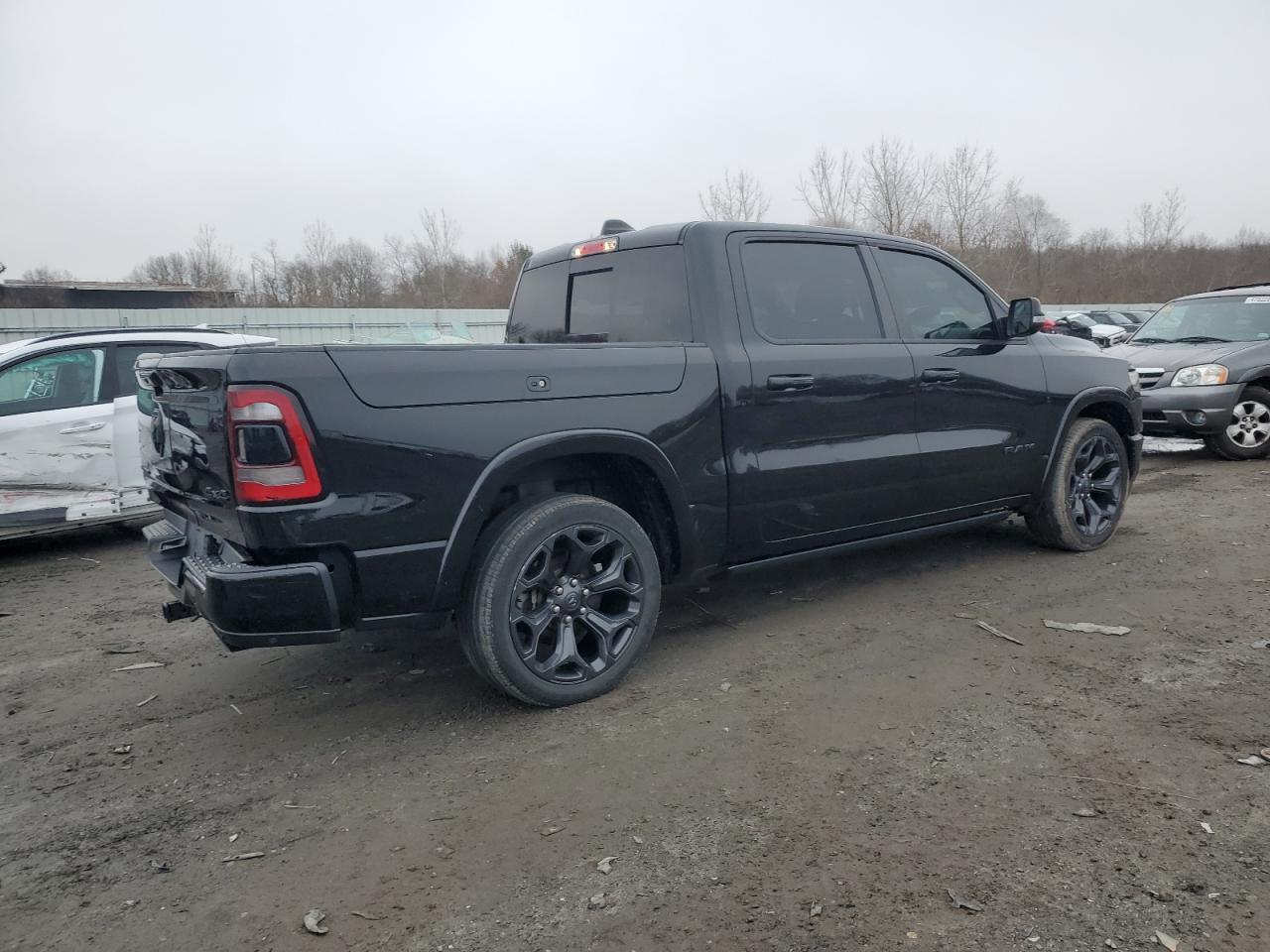 2021 RAM 1500 VIN 1C6SRFHT4MN624920 Copart auction photo, rear end damage thumbnail 3