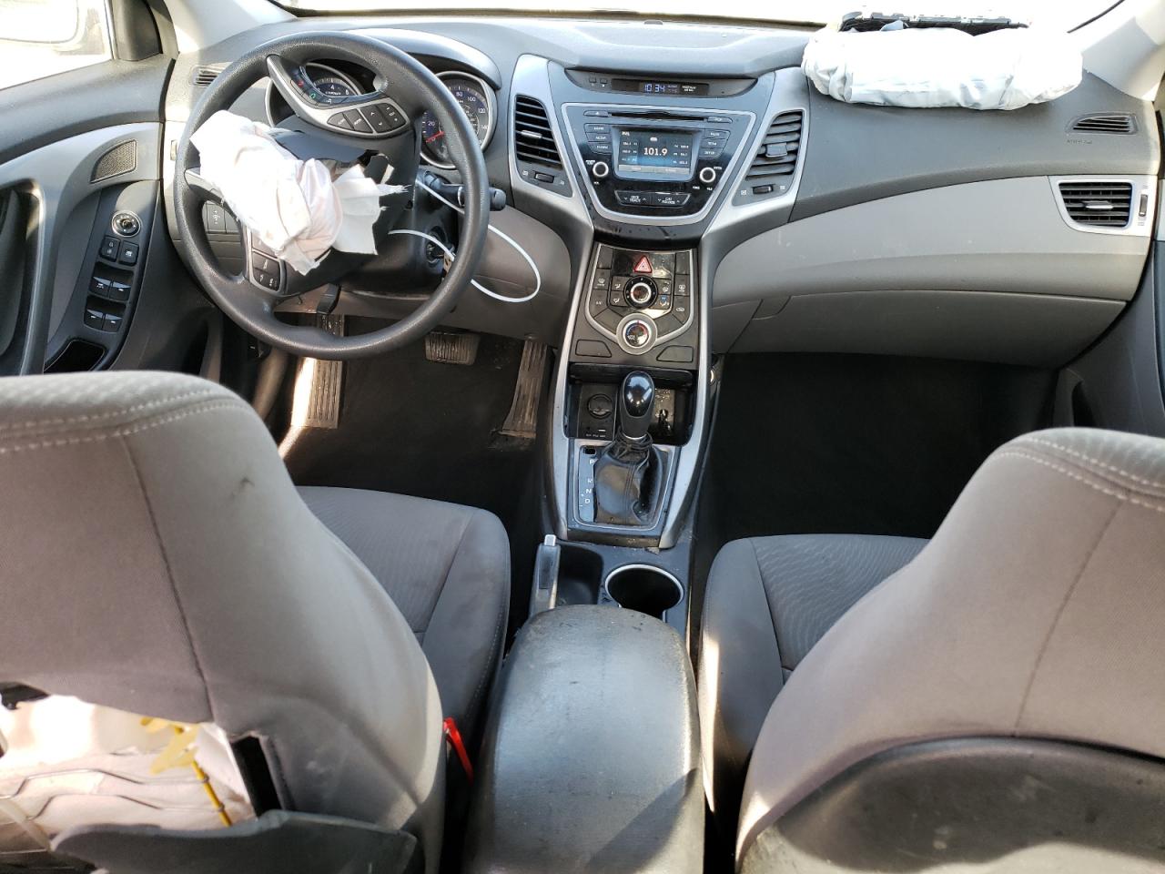 2016 Hyundai Elantra VIN KMHDH4AE4GU519806 Copart auction photo, front end damage thumbnail 8