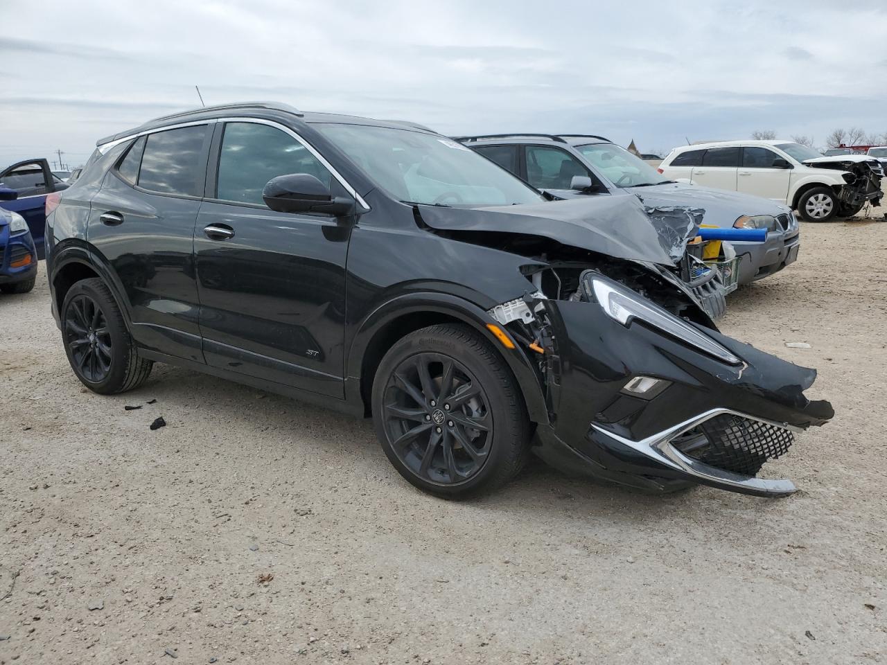 2025 Buick Encore VIN KL4AMDSL3SB057074 Copart auction photo, front end damage thumbnail 4