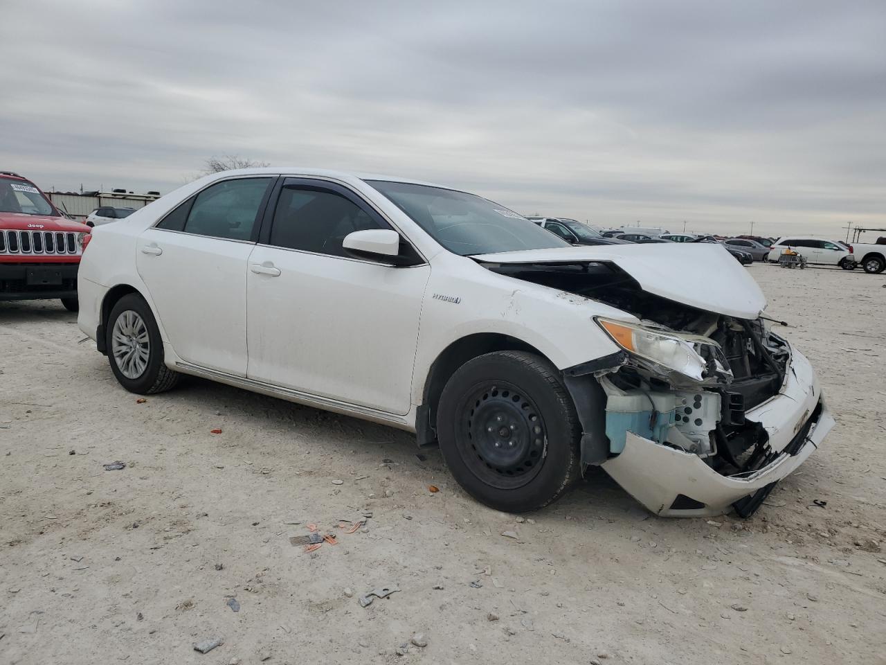 2014 Toyota Camry VIN 4T1BD1FKXEU134294 Copart auction photo, front end damage thumbnail 4