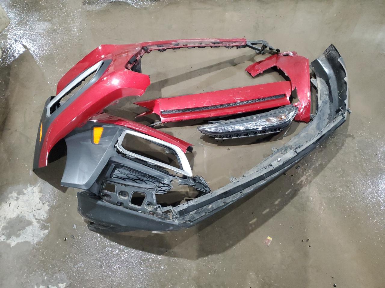 2019 Hyundai Kona VIN KM8K12AA5KU325484 Copart auction photo, front end damage thumbnail 12
