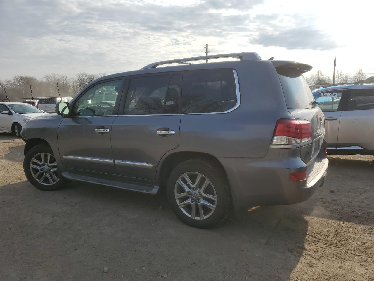 2014 Lexus LX VIN JTJHY7AX8E4141833 Copart auction photo, front end / minor dent/scratches damage thumbnail 2