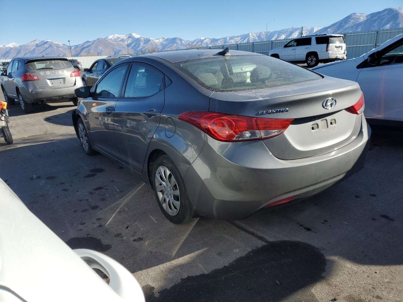 2013 Hyundai Elantra VIN 5NPDH4AE5DH172447 Copart auction photo, front end / mechanical damage thumbnail 2