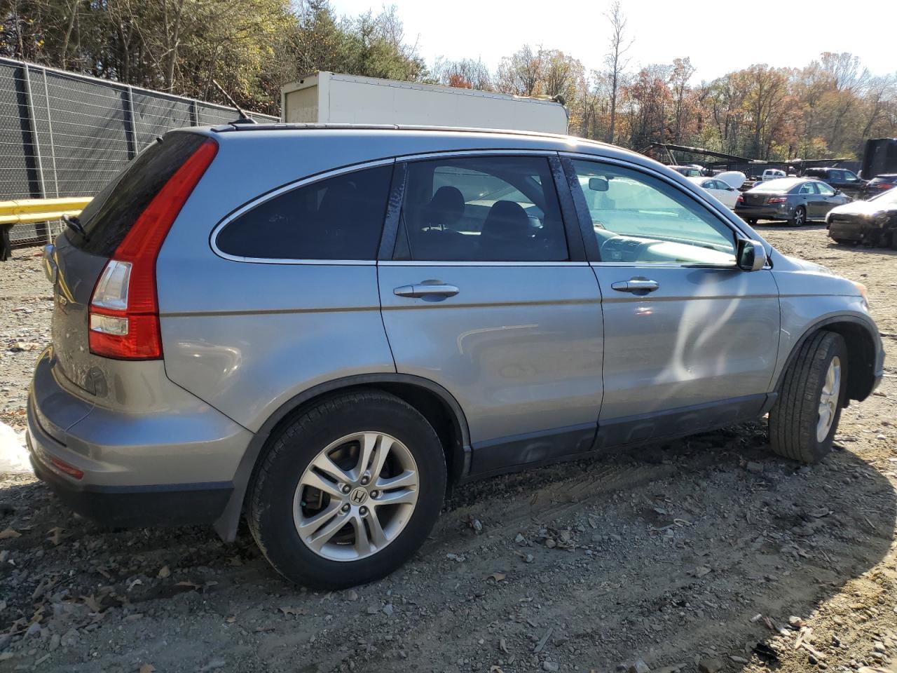 2011 Honda CR-V VIN 5J6RE4H71BL098176 Copart auction photo, side damage thumbnail 3