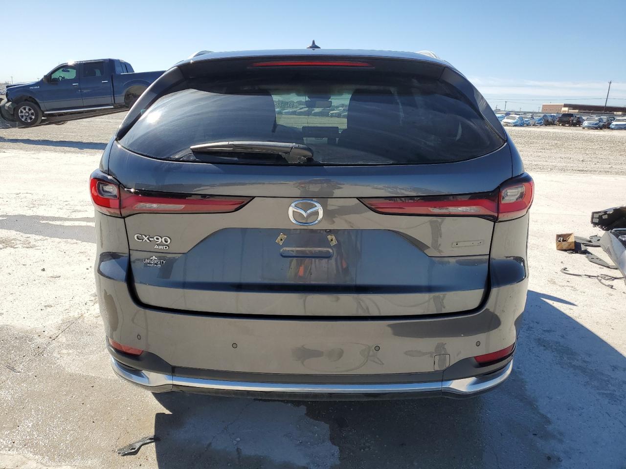 2024 Mazda CX-90 VIN JM3KK1HC7R1122618 Copart auction photo, front end / rear end damage thumbnail 6