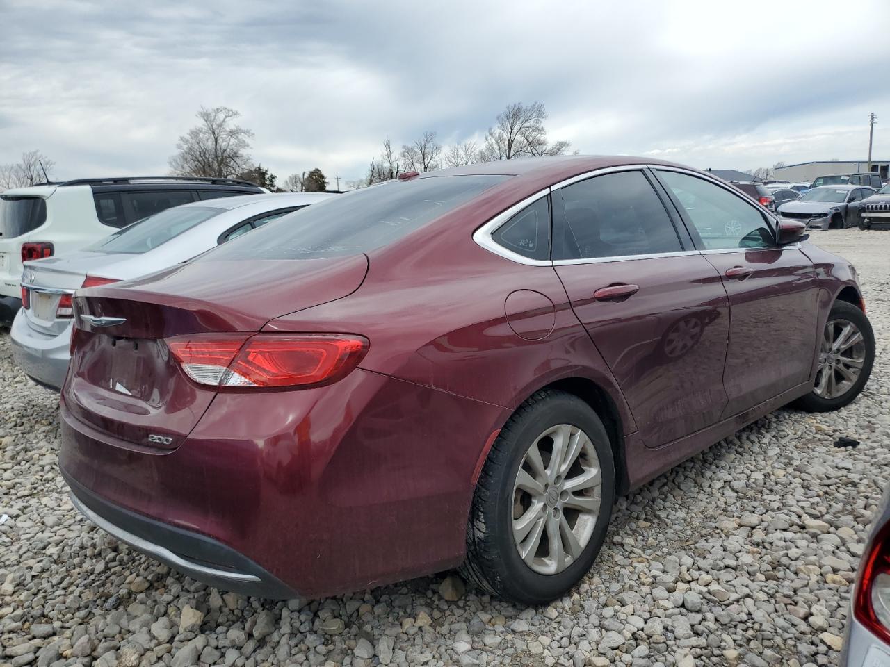 2015 Chrysler 200 VIN 1C3CCCAB6FN684218 Copart auction photo, front end damage thumbnail 3