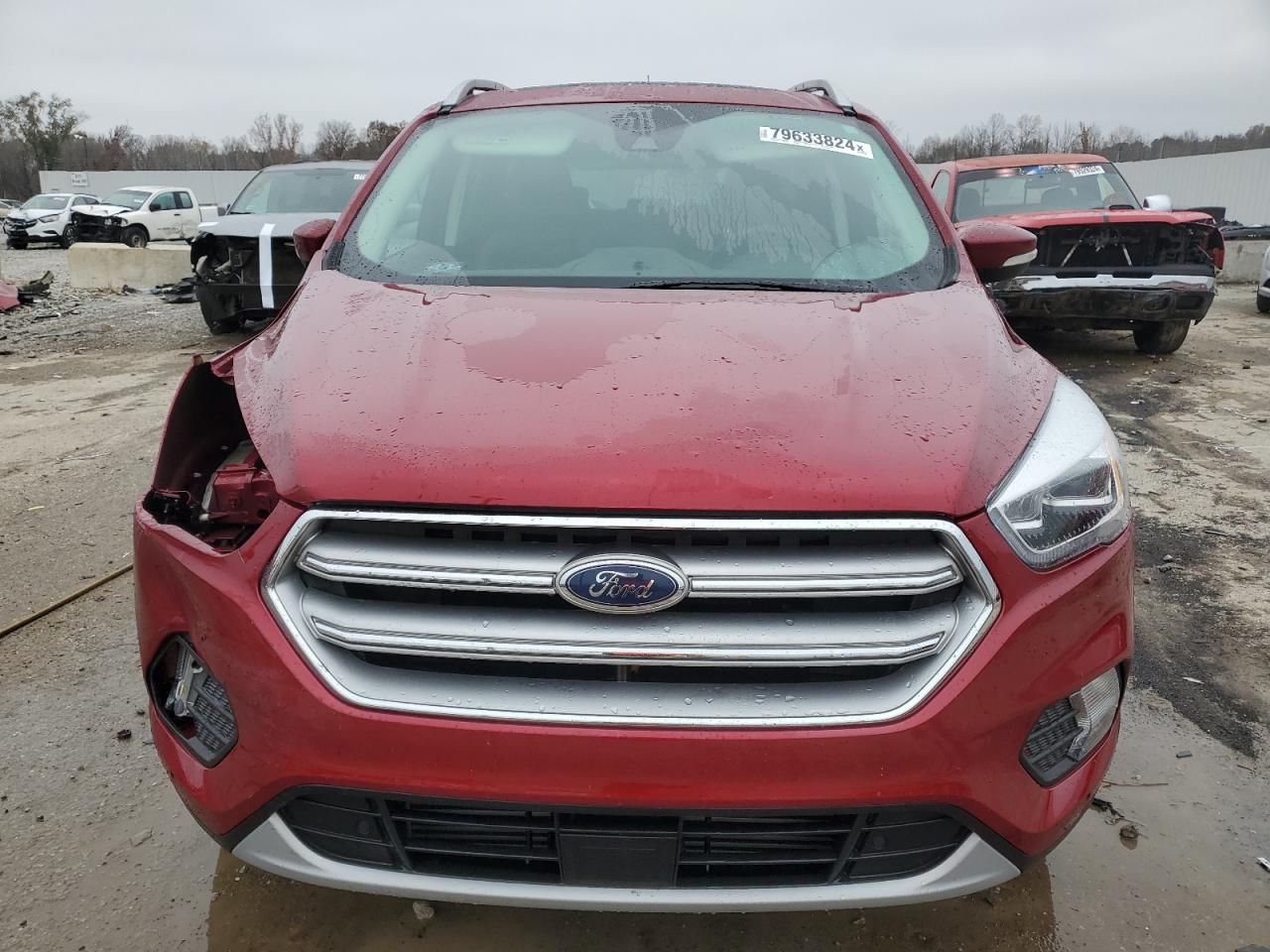 2017 Ford Escape VIN 1FMCU9J96HUE84582 Copart auction photo, rear end / front end damage thumbnail 5