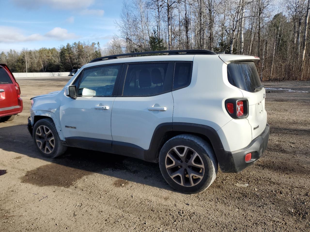 2015 Jeep Renegade VIN ZACCJABT0FPB65114 Copart auction photo, side / front end damage thumbnail 2