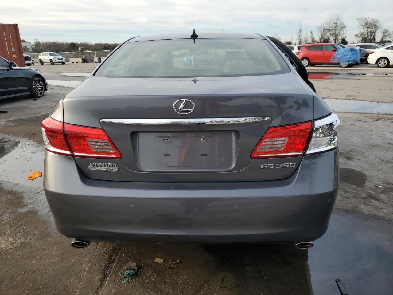 2012 Lexus ES VIN JTHBK1EG3C2491525 Copart auction photo, rear end / side damage thumbnail 6