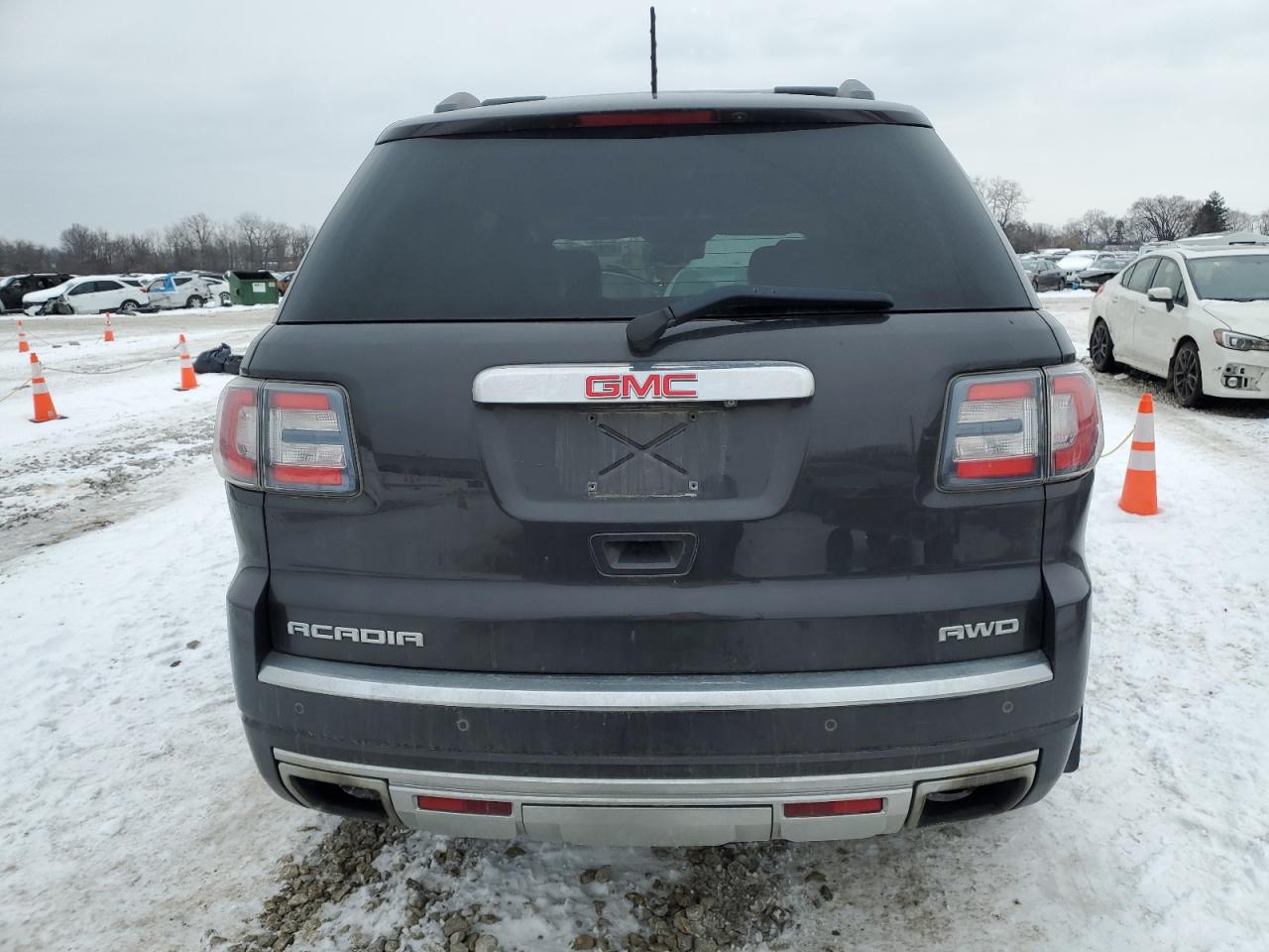 2015 GMC Acadia VIN 1GKKVTKD6FJ303707 Copart auction photo, side damage thumbnail 6