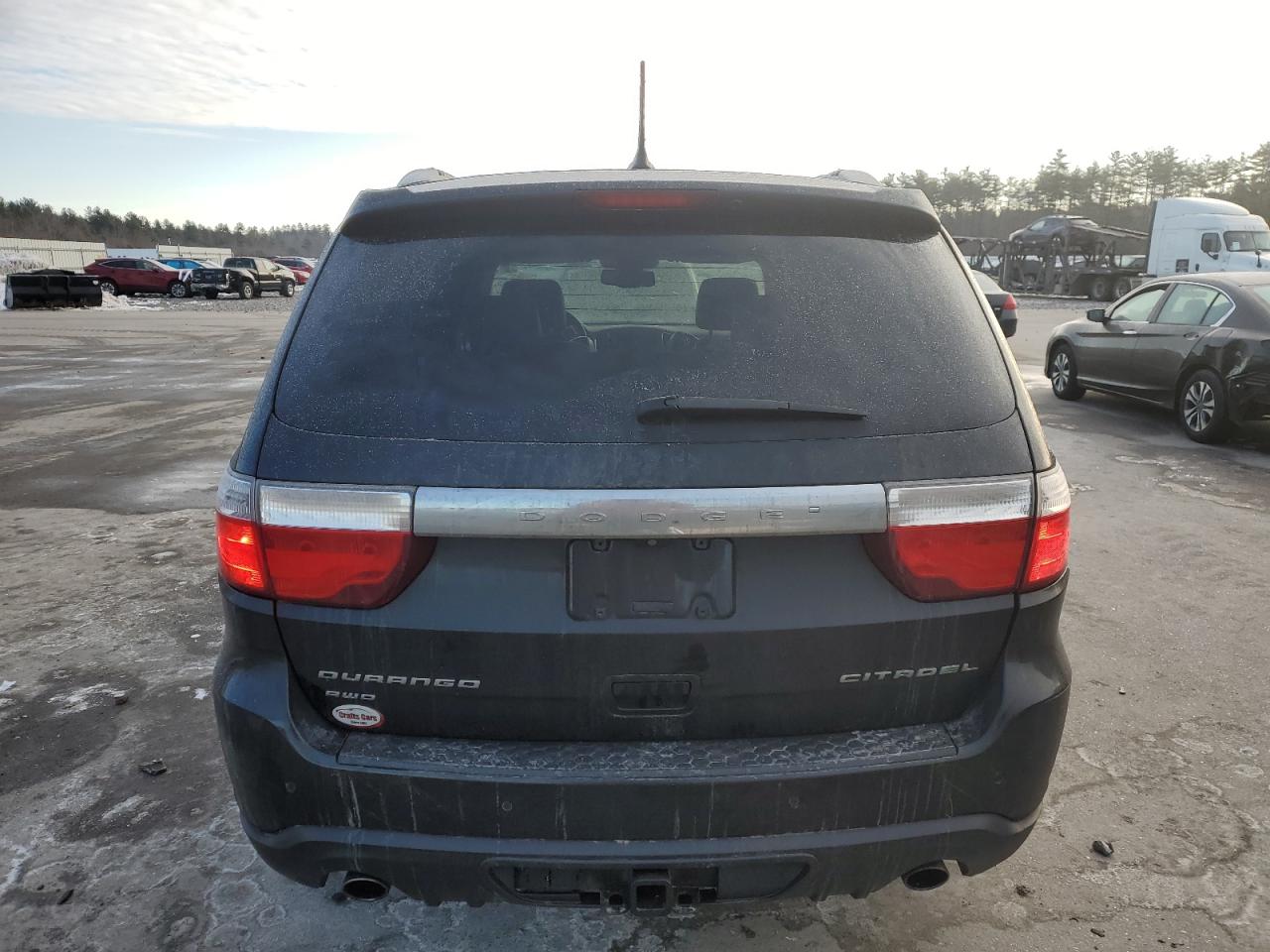 2013 Dodge Durango VIN 1C4SDJET8DC701167 Copart auction photo, side / minor dent/scratches damage thumbnail 6