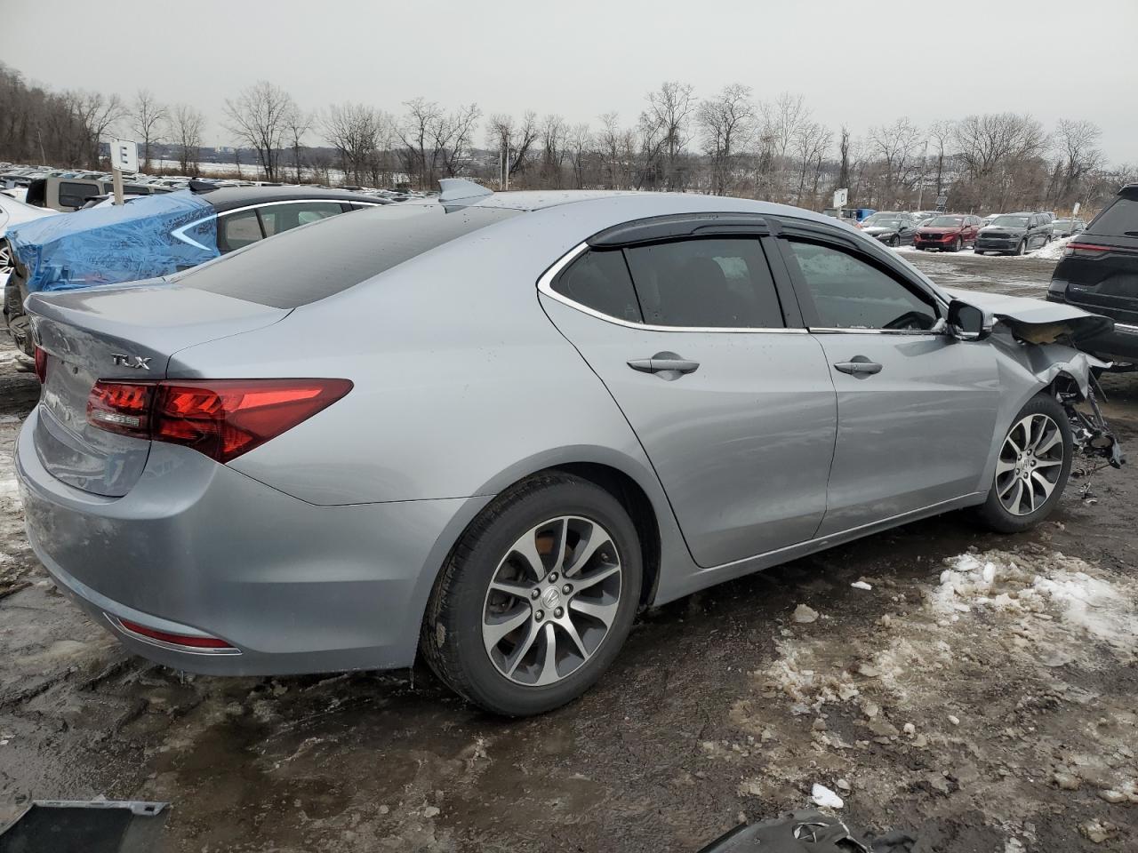 2016 Acura TLX VIN 19UUB1F53GA000486 Copart auction photo, front end damage thumbnail 3