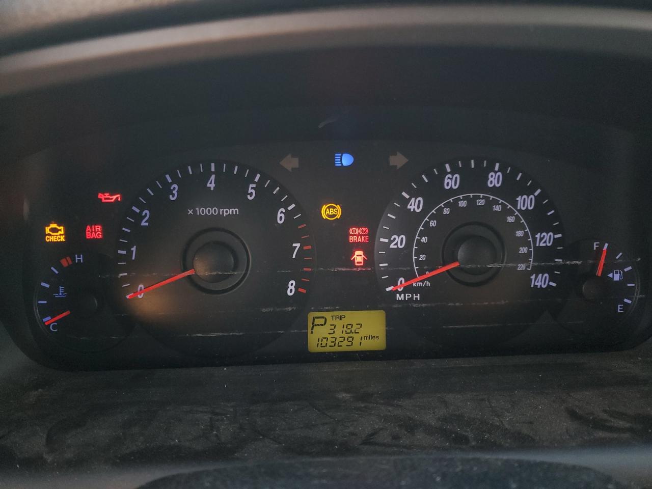 2005 Hyundai Elantra VIN KMHDN56D85U143929 Copart auction photo, front end damage thumbnail 9