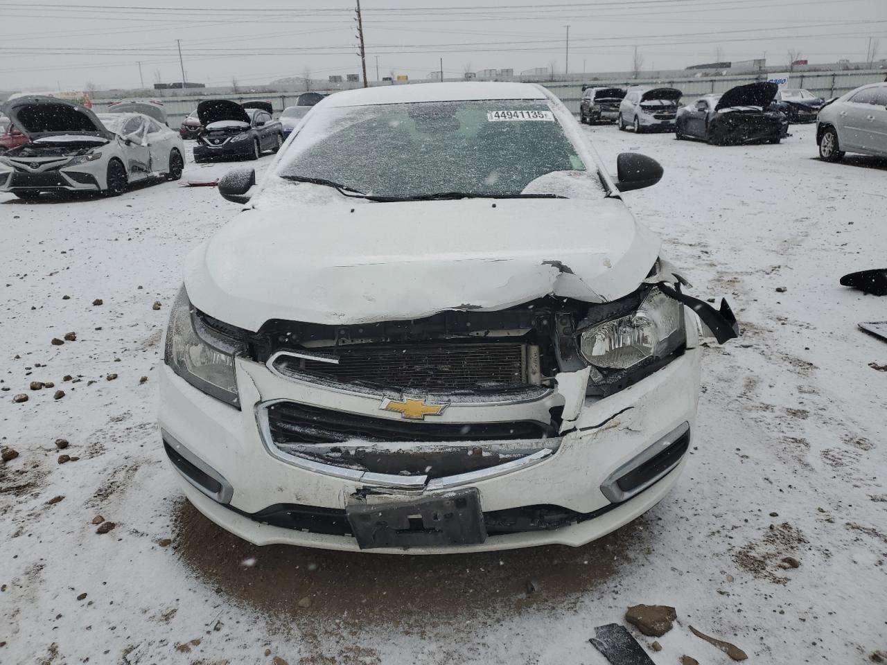 2016 Chevrolet Cruze VIN 1G1PC5SH7G7174129 Copart auction photo, front end damage thumbnail 5