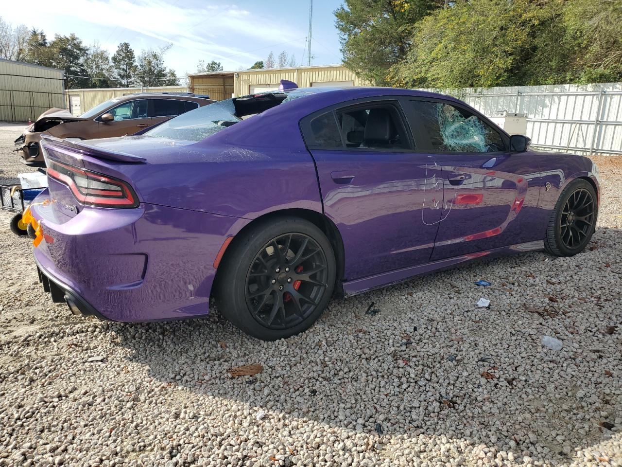 2016 Dodge Charger VIN 2C3CDXL98GH203345 Copart auction photo, vandalism / all over damage thumbnail 3