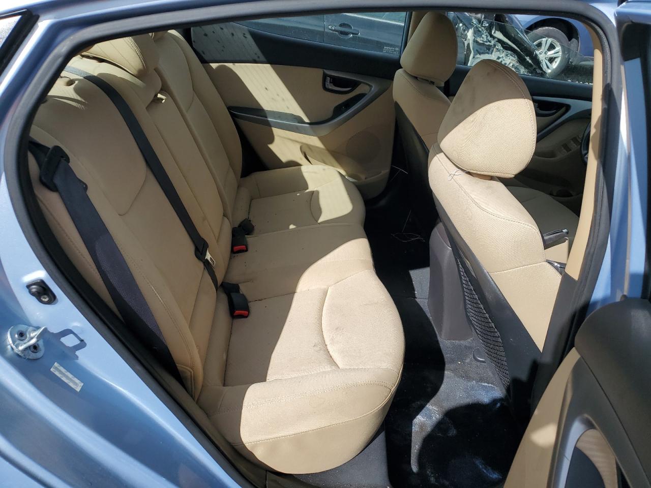 2012 Hyundai Elantra VIN KMHDH4AE3CU327335 Copart auction photo, front end damage thumbnail 10