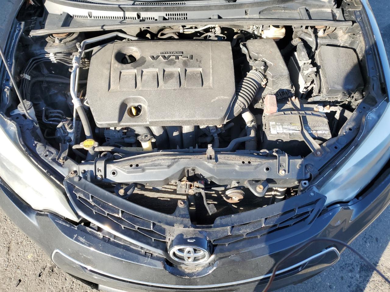 2015 Toyota Corolla VIN 5YFBURHE8FP337936 Copart auction photo, side damage thumbnail 11