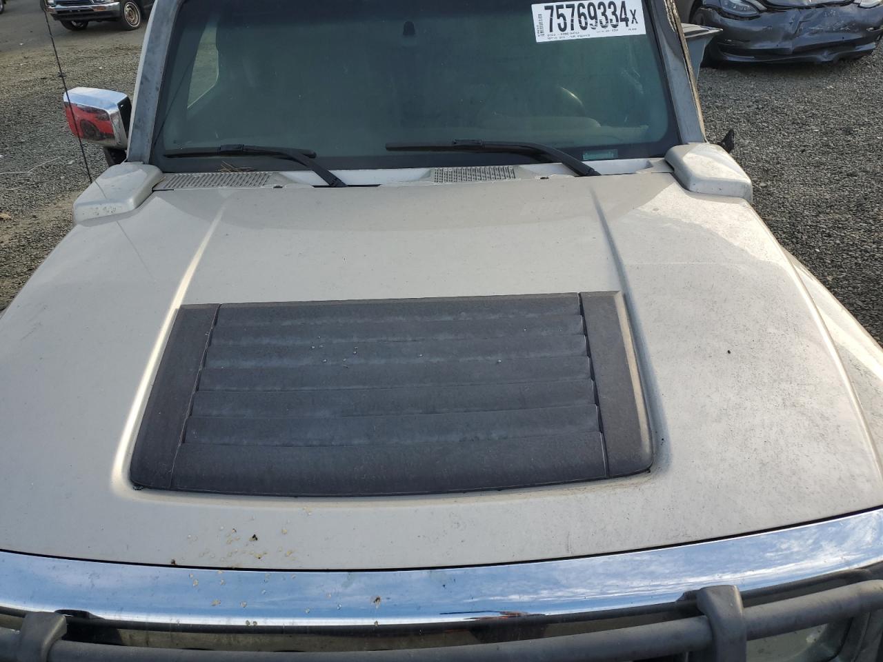 2006 Hummer H3 VIN 5GTDN136268242400 Copart auction photo, burn - interior damage thumbnail 12