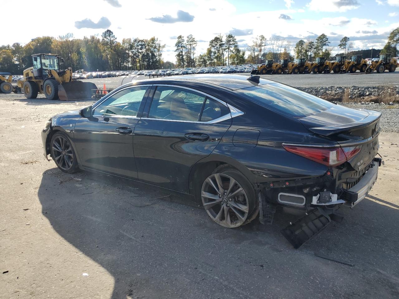 2019 Lexus ES VIN 58ABZ1B12KU013570 Copart auction photo, front end / rear end damage thumbnail 2